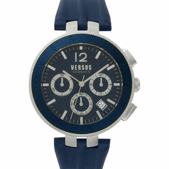 🔥New Versace Versus Blue Steel Watch! New!